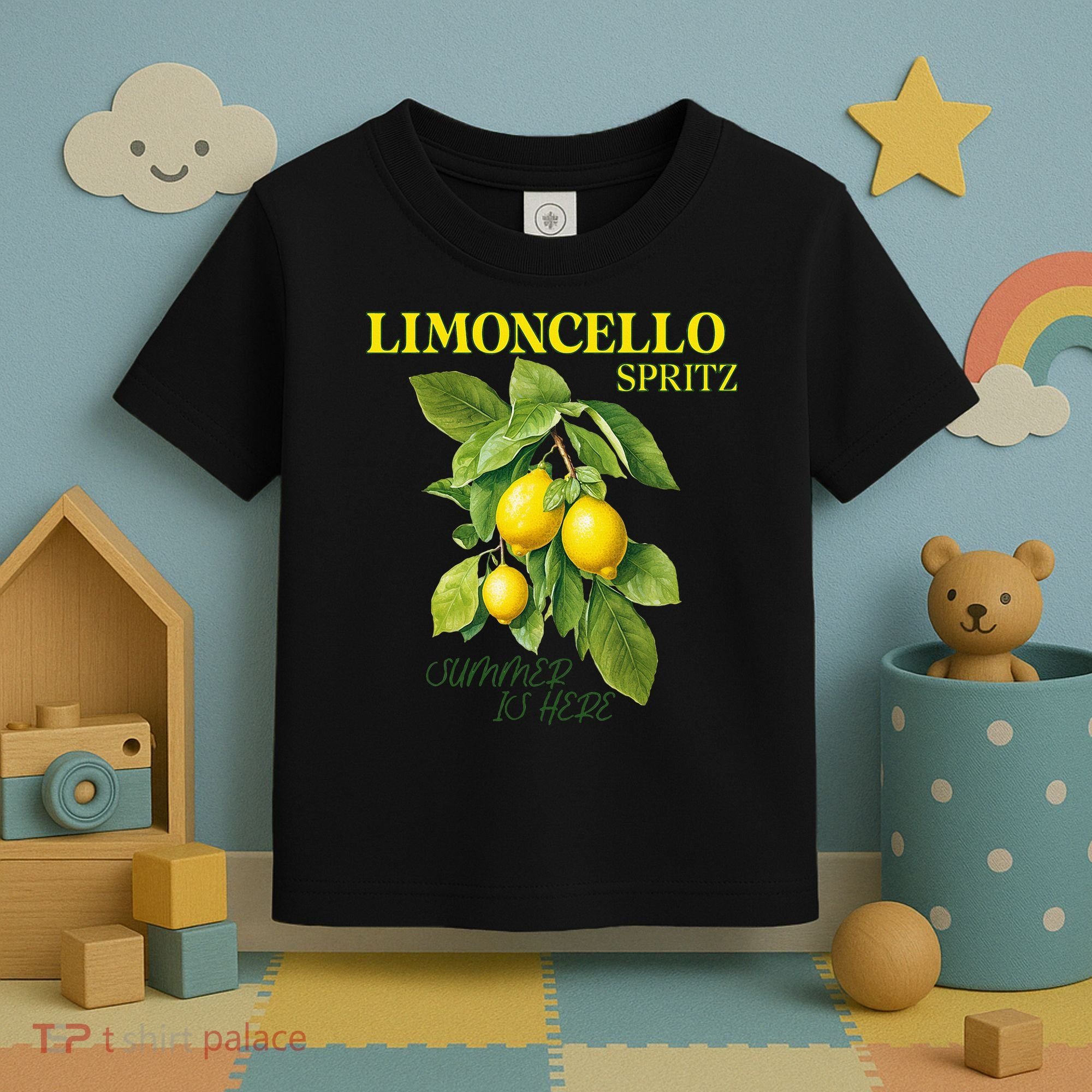 Limoncello Spritz X Lemon Liqueur Lemon Liqueur Lemon Toddler T-Shirt