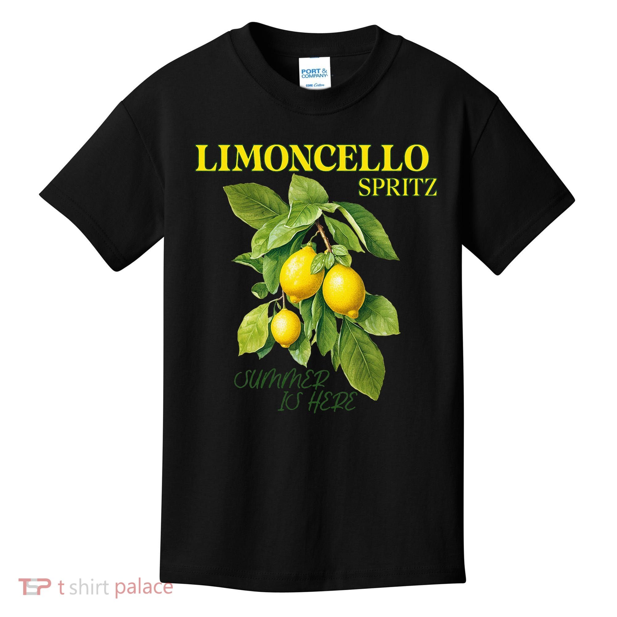 Limoncello Spritz X Lemon Liqueur Lemon Liqueur Lemon Kids T-Shirt