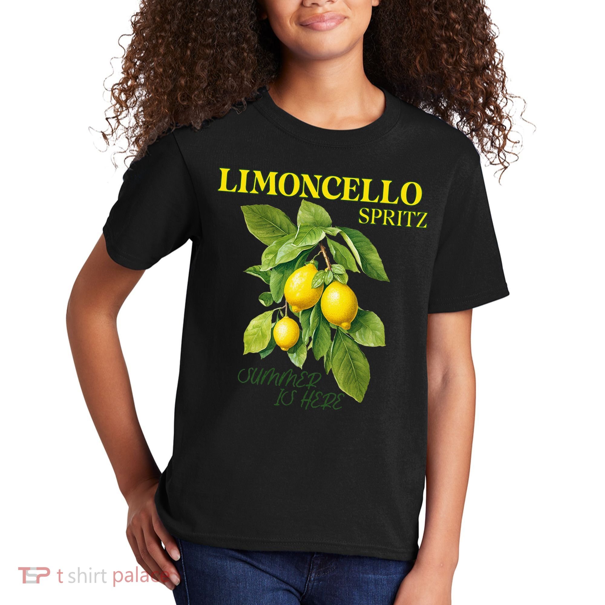 Limoncello Spritz X Lemon Liqueur Lemon Liqueur Lemon Kids T-Shirt