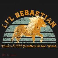 LiL Sebastian YouRe 5000 Candles In The Wind Horse Fan Women's Tank Top thumb 5
