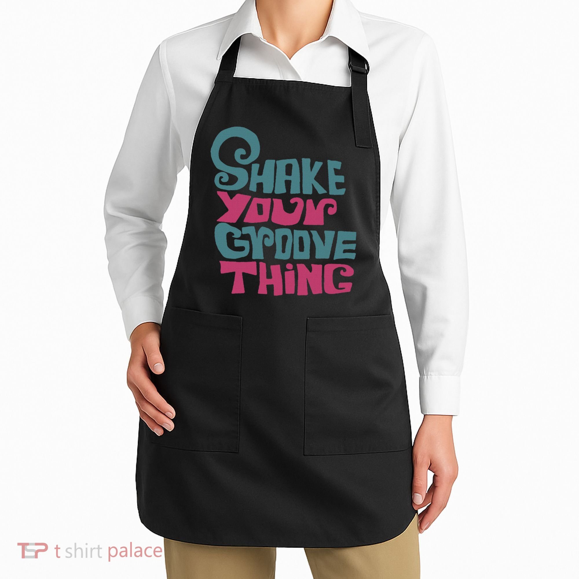Lyriclyfe Shake Your Groove Thing Apron