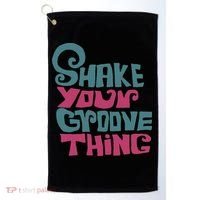 Lyriclyfe Shake Your Groove Thing Golf Towel thumb 0