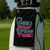 Lyriclyfe Shake Your Groove Thing Golf Towel thumb 2