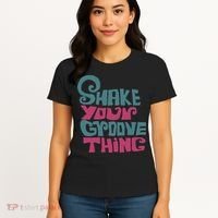 Lyriclyfe Shake Your Groove Thing Women's T-Shirt thumb 4
