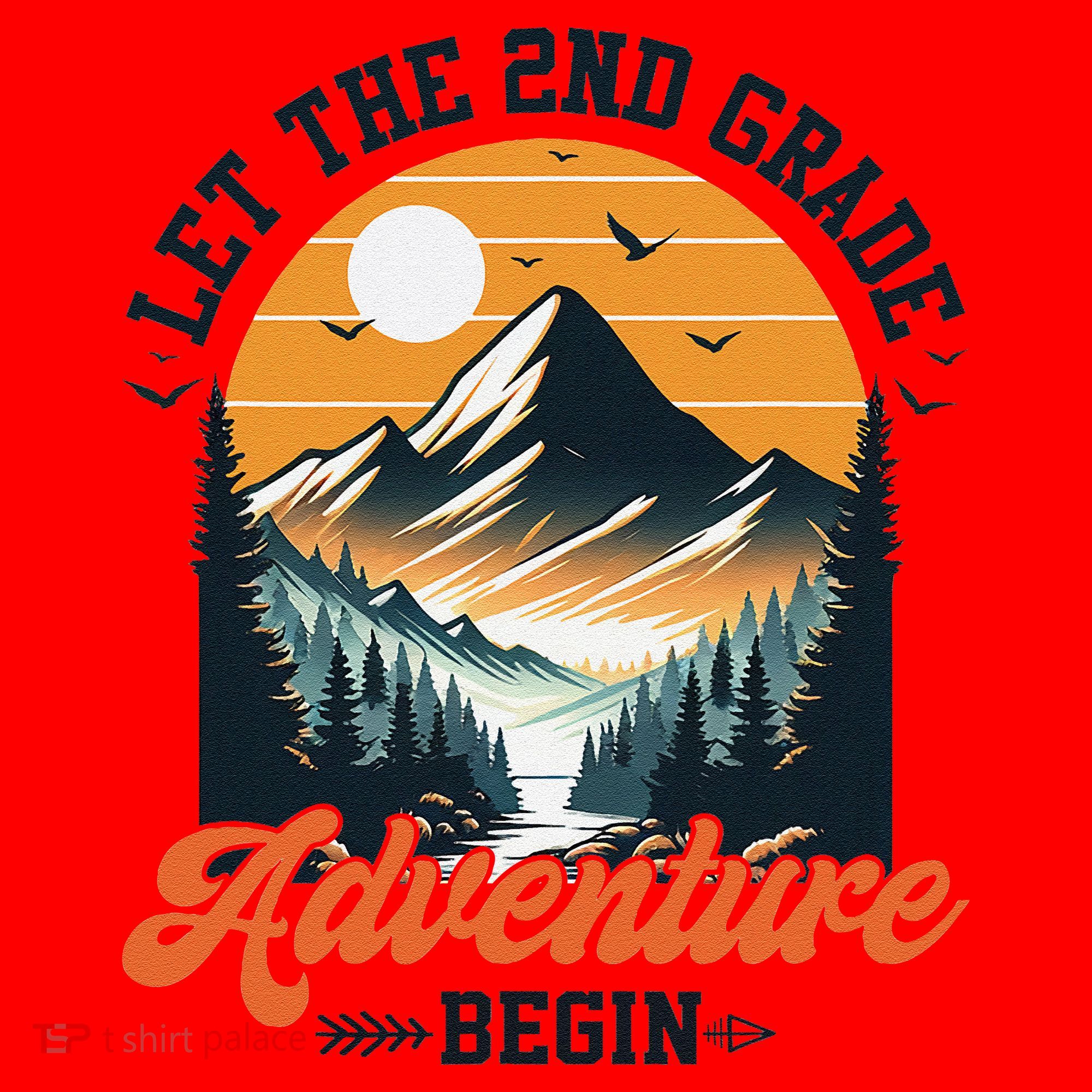 Let The 2nd Grade Adventure Begin Back To School Teacher Santa Hat