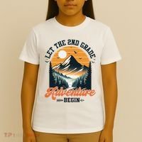 Let The 2nd Grade Adventure Begin Back To School Teacher T-Shirt thumb 4