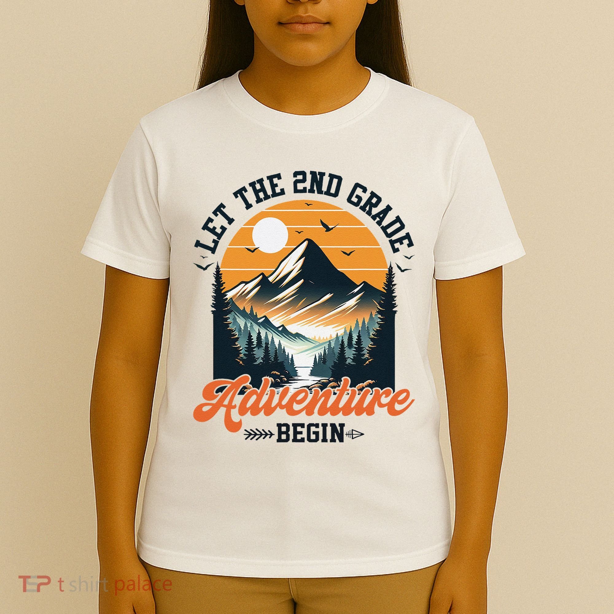 Let The 2nd Grade Adventure Begin Back To School Teacher T-Shirt