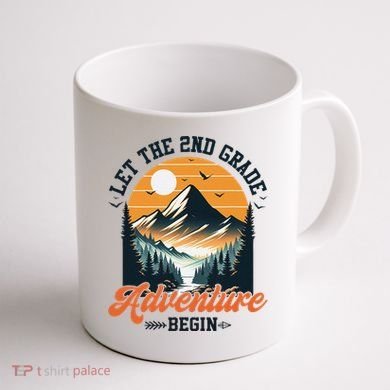 Let The 2nd Grade Adventure Begin Back To School Teacher Coffee Mug back