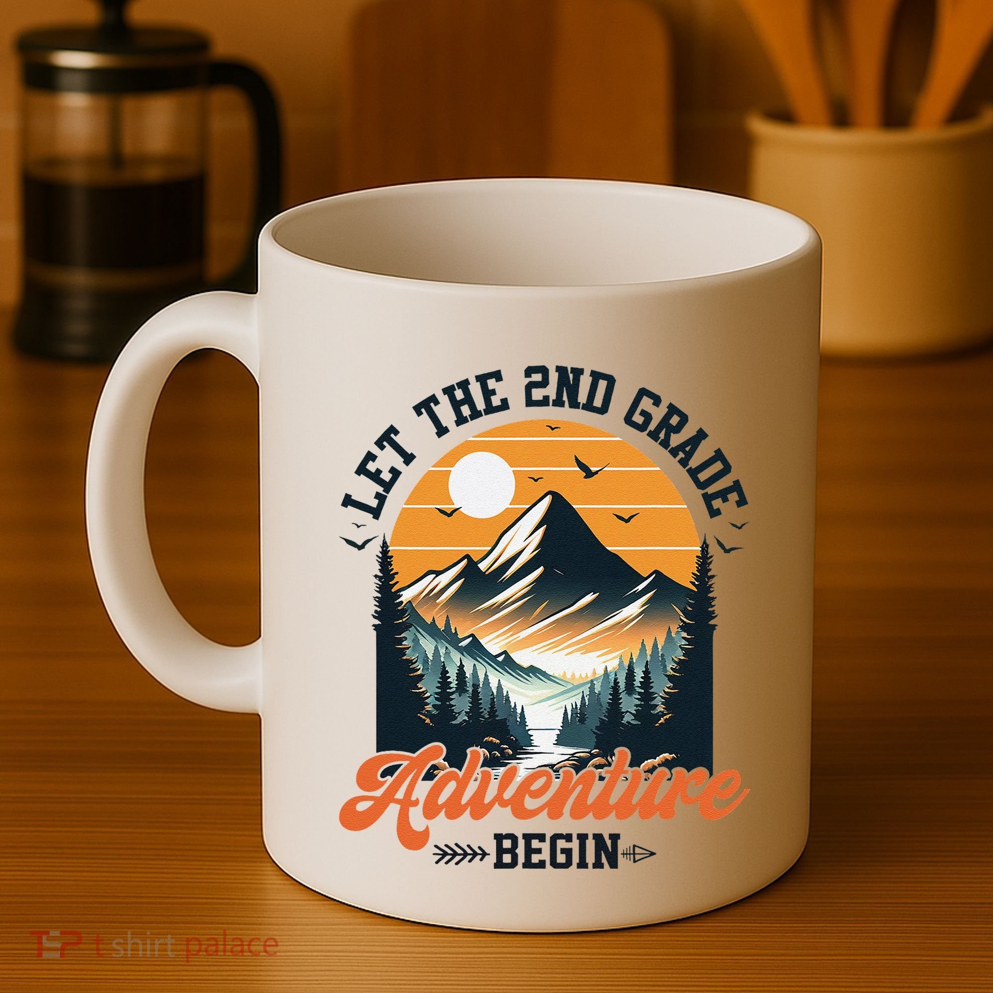 Let The 2nd Grade Adventure Begin Back To School Teacher Coffee Mug