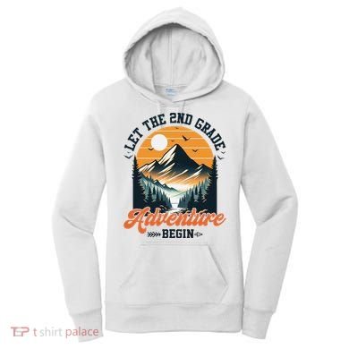 Let The 2nd Grade Adventure Begin Back To School Teacher Women's Hoodie