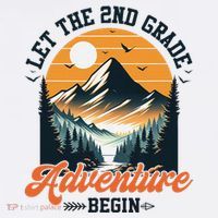 Let The 2nd Grade Adventure Begin Back To School Teacher Women's Hoodie thumb 2