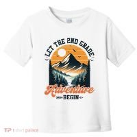 Let The 2nd Grade Adventure Begin Back To School Teacher Toddler T-Shirt thumb 0
