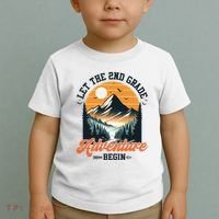Let The 2nd Grade Adventure Begin Back To School Teacher Toddler T-Shirt thumb 2