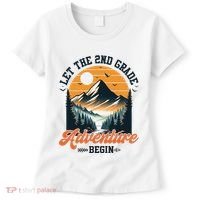 Let The 2nd Grade Adventure Begin Back To School Teacher Women's T-Shirt thumb 0