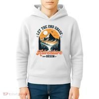 Let The 2nd Grade Adventure Begin Back To School Teacher Kids Hoodie thumb 4
