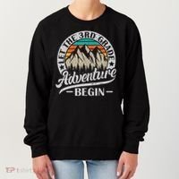 Let The 3rd Grade Adventure Begin Third Grade Teacher Women's Sweatshirt thumb 0
