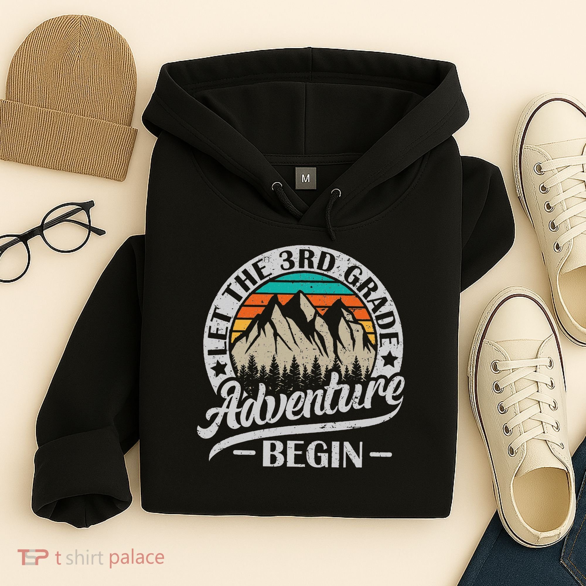 Let The 3rd Grade Adventure Begin Third Grade Teacher Hoodie