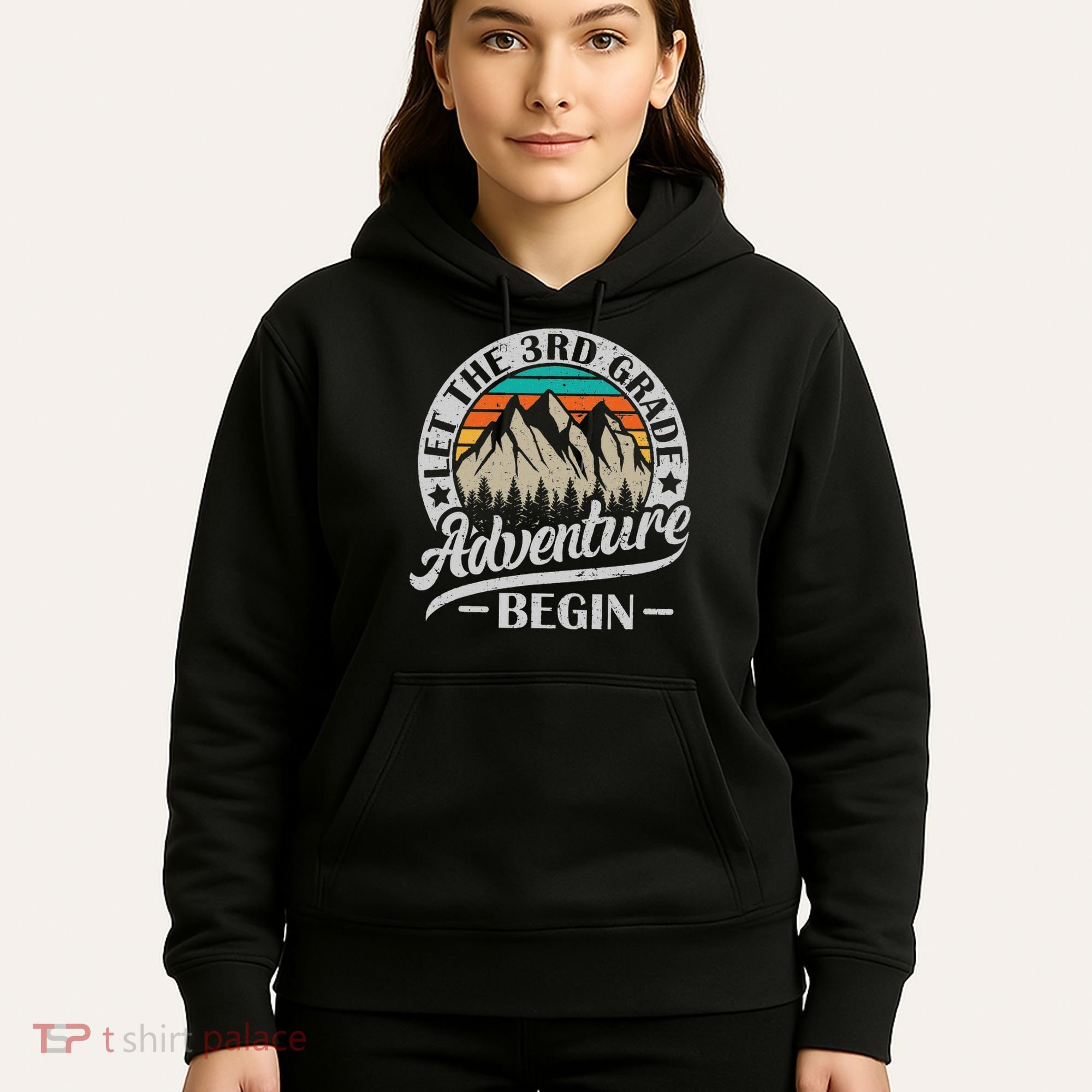 Let The 3rd Grade Adventure Begin Third Grade Teacher Hoodie