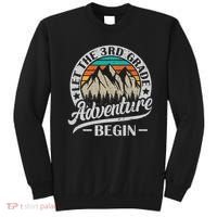 Let The 3rd Grade Adventure Begin Third Grade Teacher Sweatshirt thumb 0