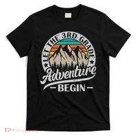 Let The 3rd Grade Adventure Begin Third Grade Teacher T-Shirt thumb 0