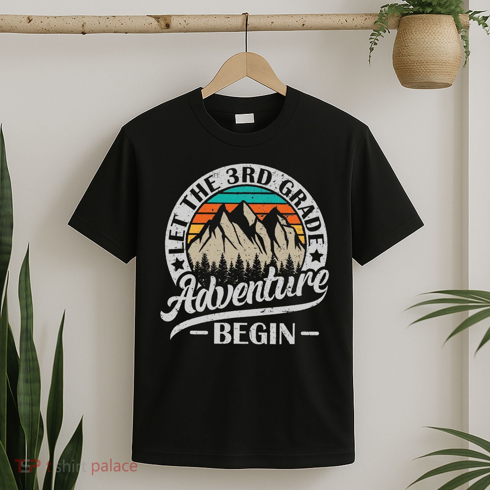 Let The 3rd Grade Adventure Begin Third Grade Teacher T-Shirt