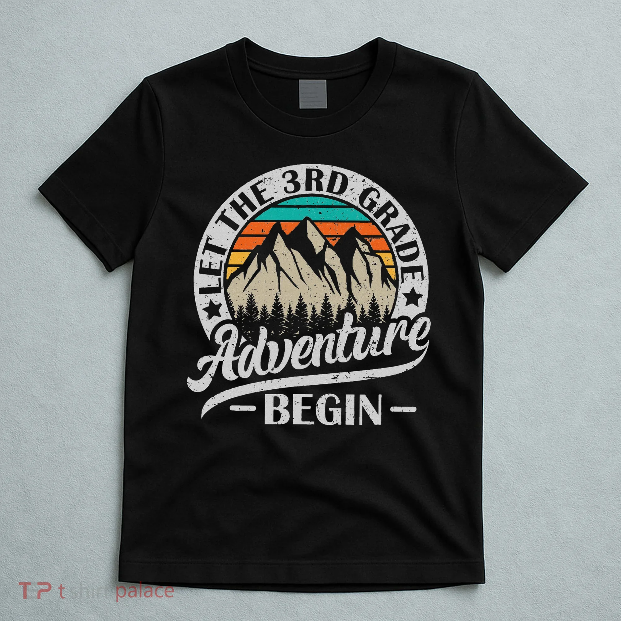 Let The 3rd Grade Adventure Begin Third Grade Teacher T-Shirt