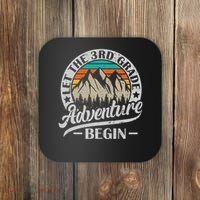Let The 3rd Grade Adventure Begin Third Grade Teacher Coaster thumb 0