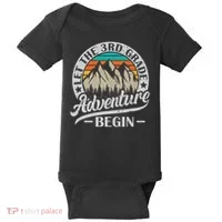 Let The 3rd Grade Adventure Begin Third Grade Teacher Baby Bodysuit thumb 0