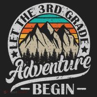Let The 3rd Grade Adventure Begin Third Grade Teacher Hat thumb 2
