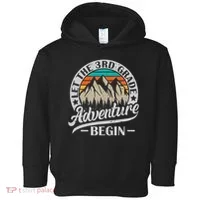 Let The 3rd Grade Adventure Begin Third Grade Teacher Toddler Hoodie thumb 0