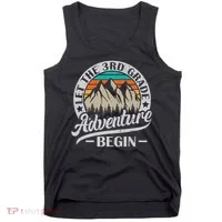 Let The 3rd Grade Adventure Begin Third Grade Teacher Tank Top thumb 0