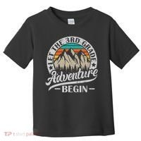 Let The 3rd Grade Adventure Begin Third Grade Teacher Toddler T-Shirt thumb 0