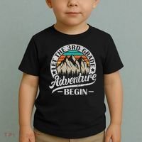 Let The 3rd Grade Adventure Begin Third Grade Teacher Toddler T-Shirt thumb 2