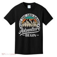 Let The 3rd Grade Adventure Begin Third Grade Teacher Kids T-Shirt thumb 0