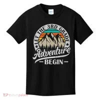 Let The 3rd Grade Adventure Begin Third Grade Teacher Kids T-Shirt thumb 0