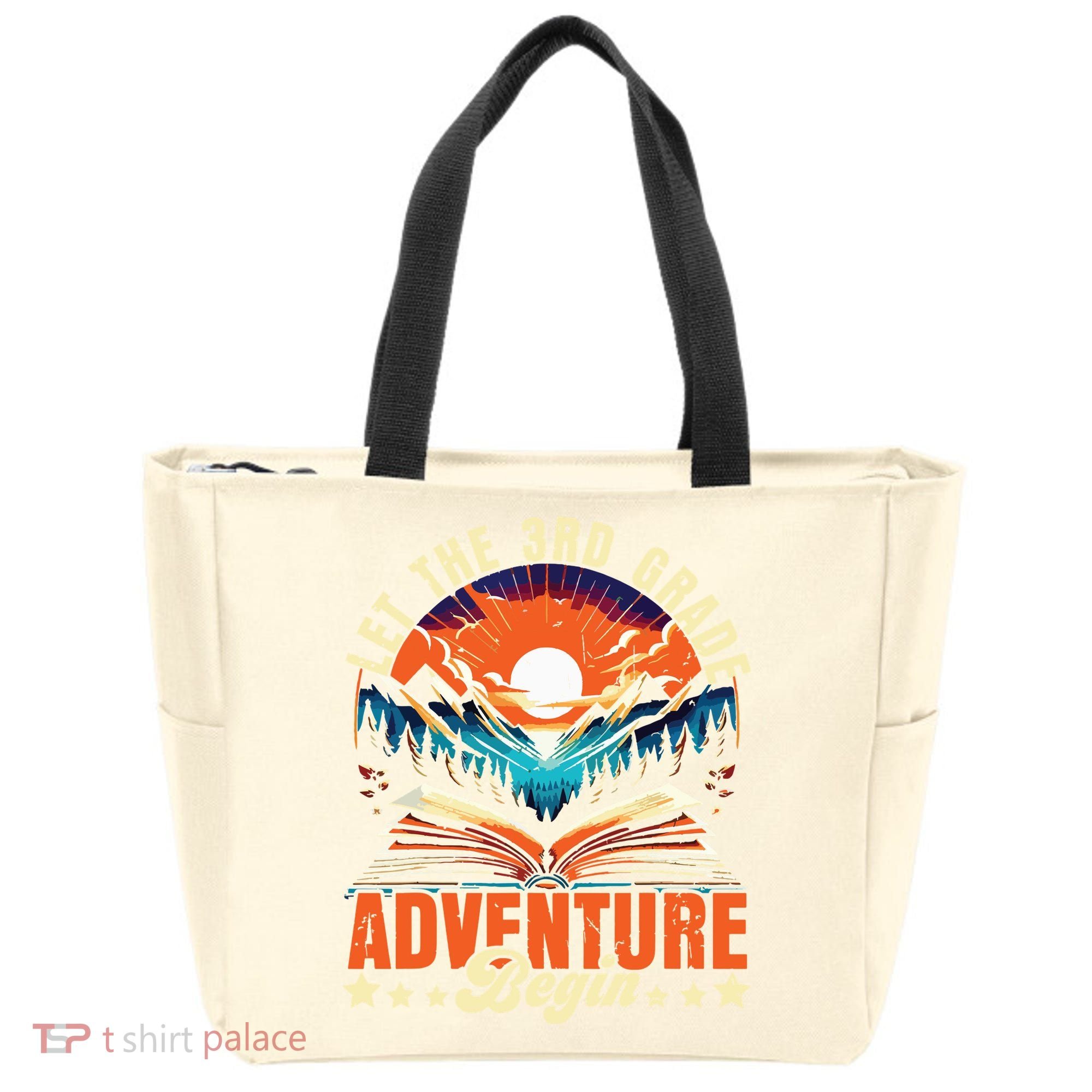 Let The 3rd Grade Adventure Begin Third Grade Teacher Tote Bag