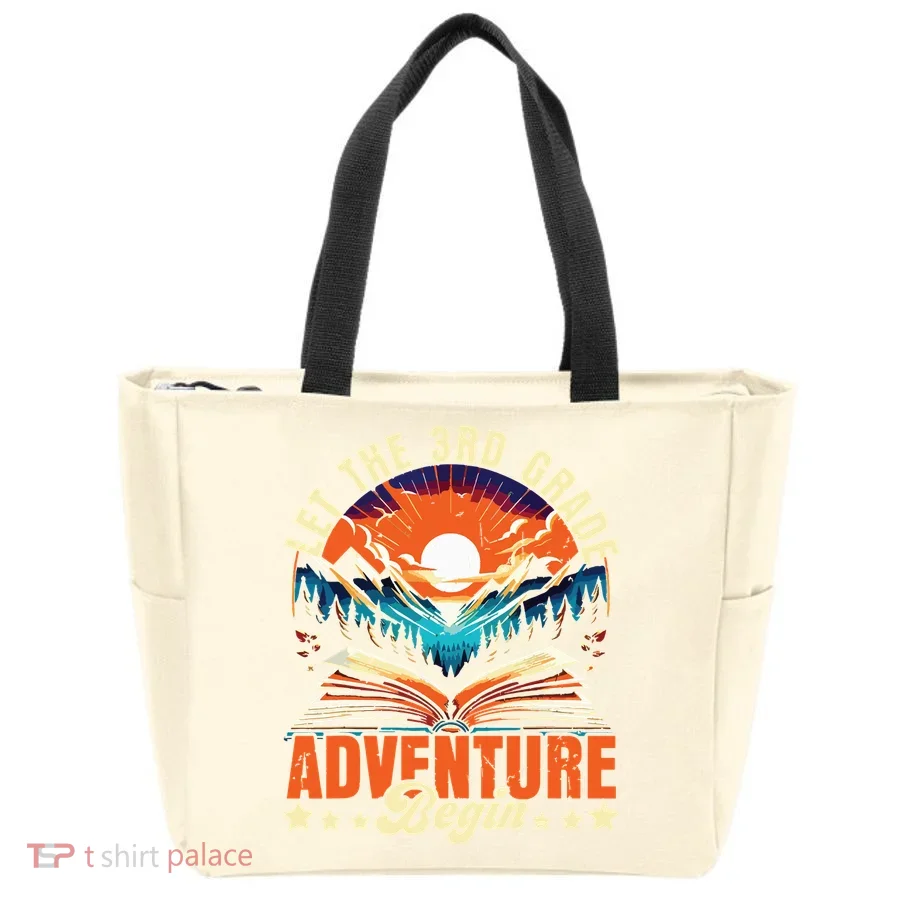 Let The 3rd Grade Adventure Begin Third Grade Teacher Tote Bag