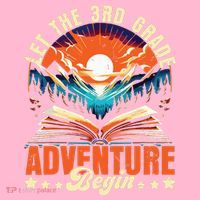 Let The 3rd Grade Adventure Begin Third Grade Teacher Coaster thumb 2