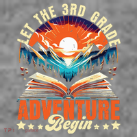 Let The 3rd Grade Adventure Begin Third Grade Teacher Toddler Hoodie thumb 2