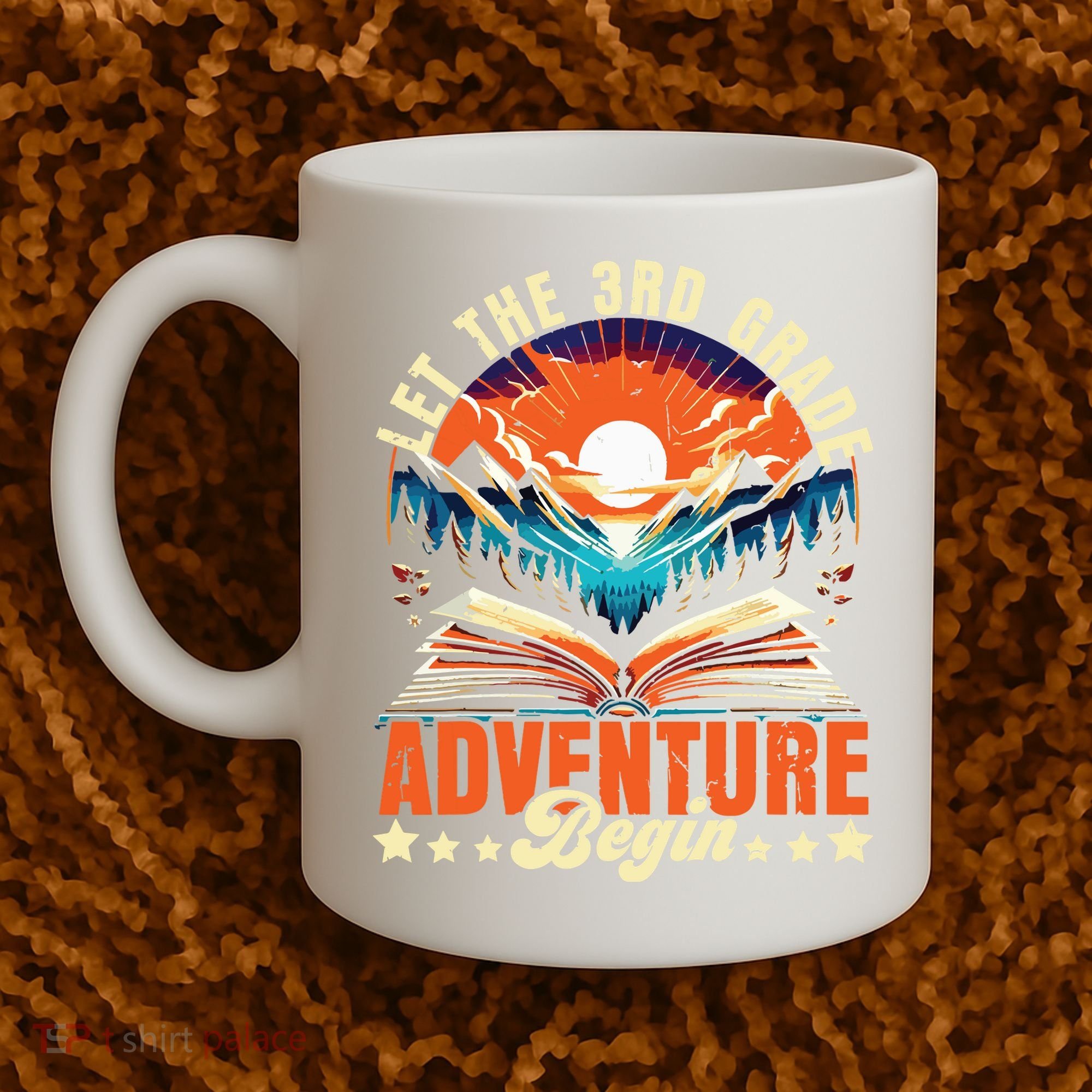 Let The 3rd Grade Adventure Begin Third Grade Teacher Coffee Mug