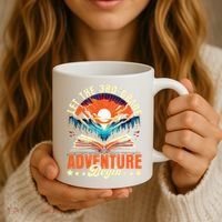 Let The 3rd Grade Adventure Begin Third Grade Teacher Coffee Mug thumb 3