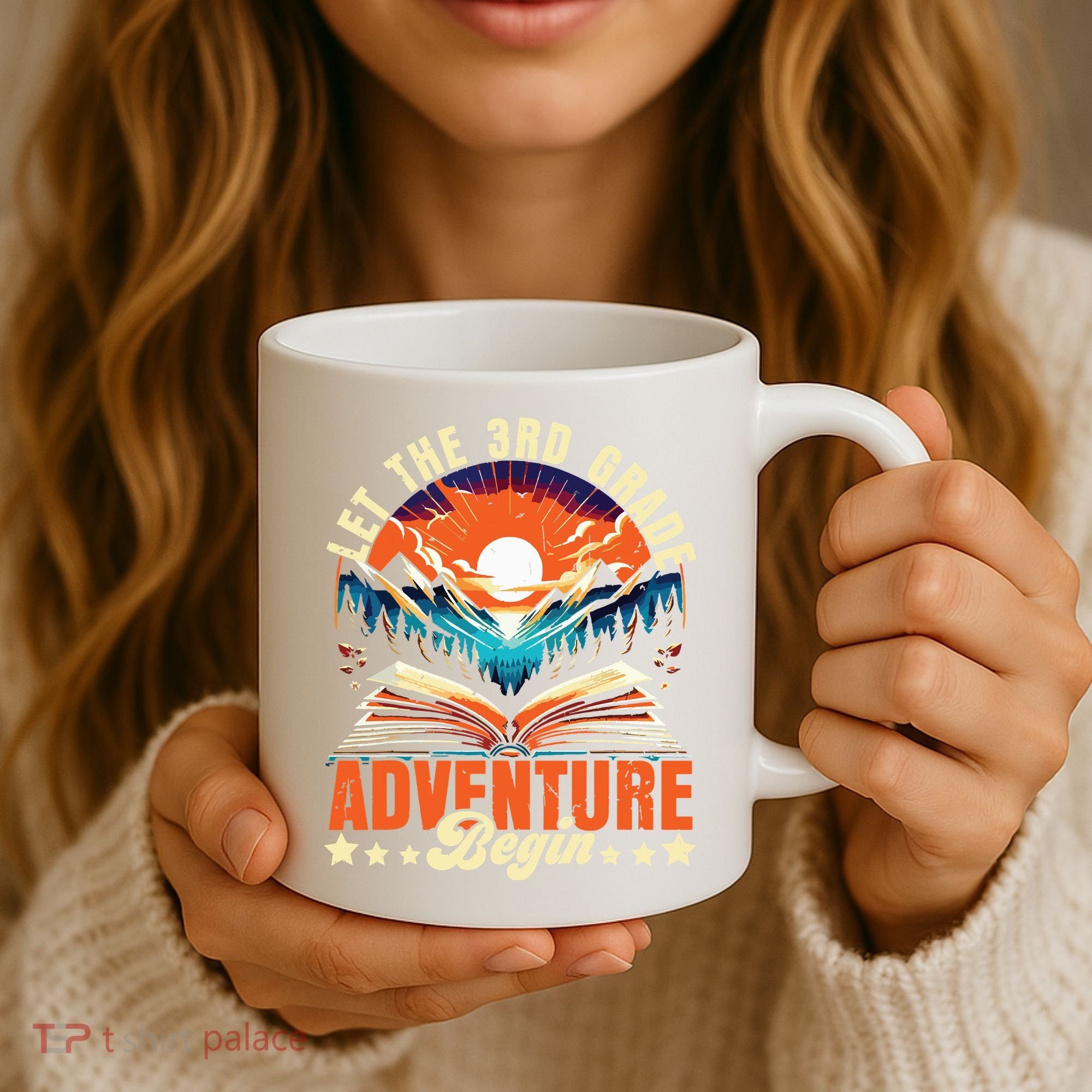 Let The 3rd Grade Adventure Begin Third Grade Teacher Coffee Mug