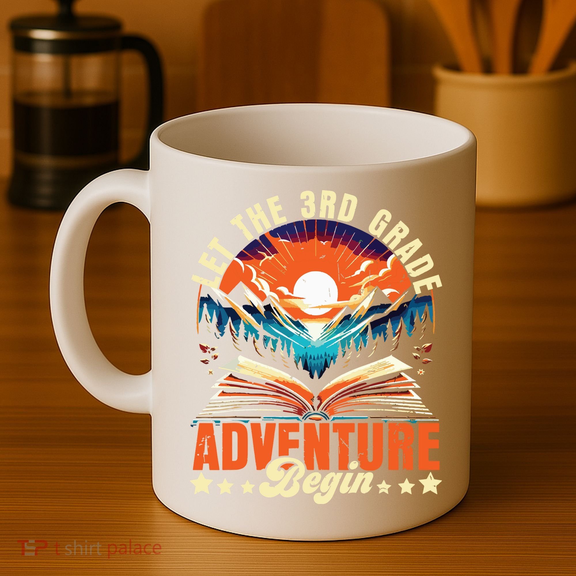 Let The 3rd Grade Adventure Begin Third Grade Teacher Coffee Mug