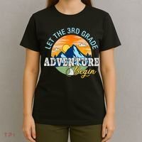 Let The 3rd Grade Adventure Begin 3rd Grade Team T-Shirt thumb 4