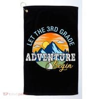 Let The 3rd Grade Adventure Begin 3rd Grade Team Golf Towel thumb 0