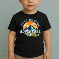 Let The 3rd Grade Adventure Begin 3rd Grade Team Toddler T-Shirt thumb 2