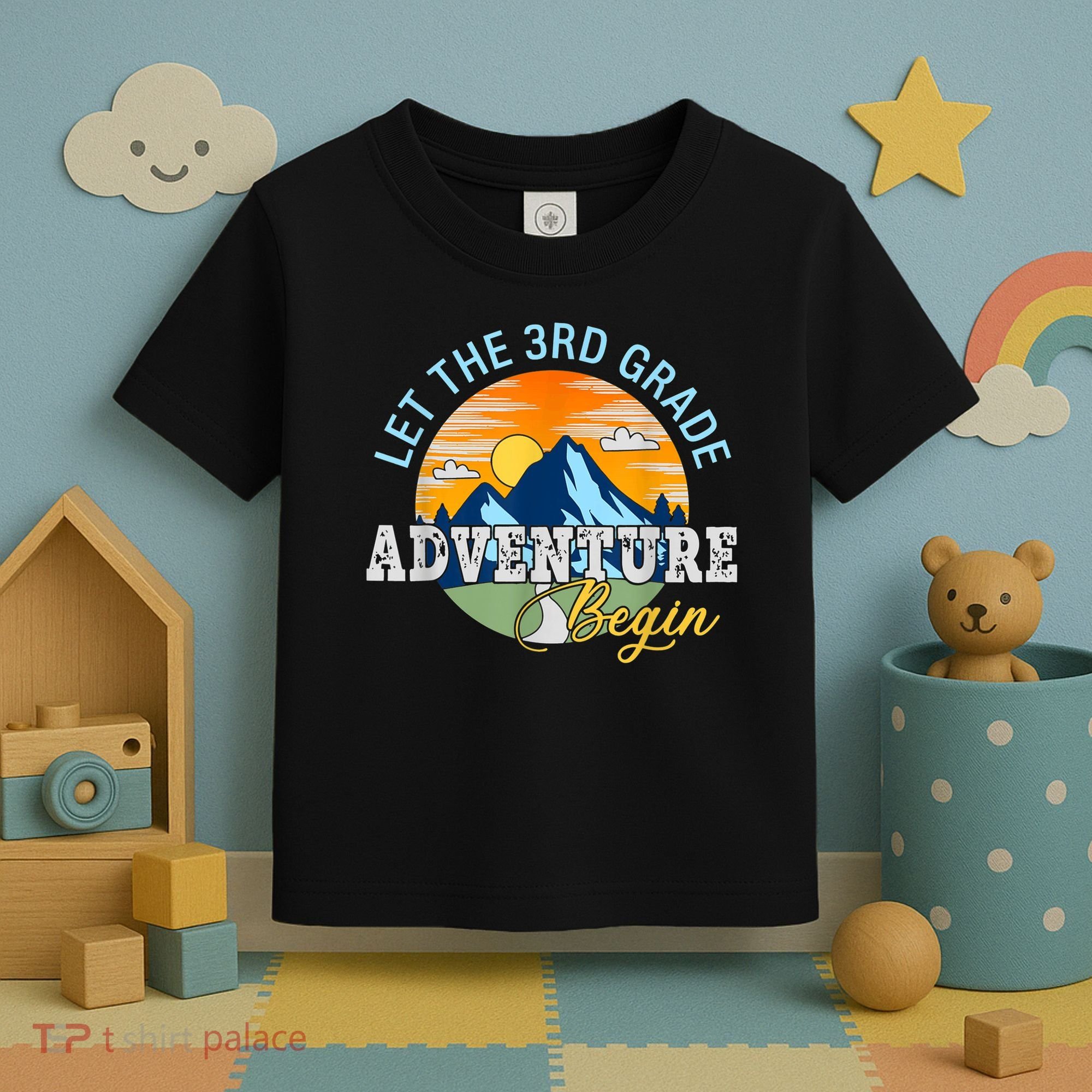 Let The 3rd Grade Adventure Begin 3rd Grade Team Toddler T-Shirt