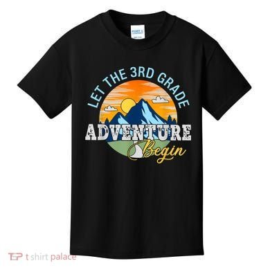Let The 3rd Grade Adventure Begin 3rd Grade Team Kids T-Shirt