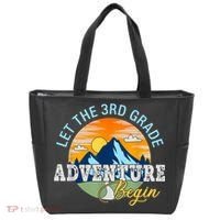 Let The 3rd Grade Adventure Begin 3rd Grade Team Tote Bag thumb 0
