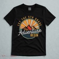 Let the 5th Grade Adventure Begin Fifth Grade Teacher T-Shirt thumb 5